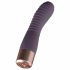 You2Toys Elegant Flexy - vibrator cu pliușuri pentru punctul G, recargabil (mov închis) 