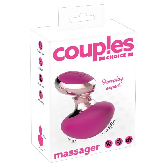 Alegerea Cuplurilor - mini vibrator masaj cu acumulator (roz) 