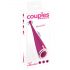 Vibrator pentru clitoris, reîncărcabil, Couples Choice (roz) 