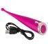 Vibrator pentru clitoris, reîncărcabil, Couples Choice (roz) 