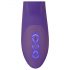 Vibrator Pearl Smile - cu acumulator, cu perle, pentru clitoris, pulsatoriu (mov) 