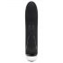 Vibrator Greedy Girl cu stimulator clitoridian - negru 