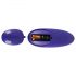 GoGasm Vagin & Fund - ou vibrator cu acumulator, radio (mov-negru) 