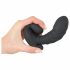 You2Toys - vibrator gonflabil cu telecomandă (negru) 