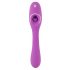 You2Toys - Vibrator cu 2 funcții pentru clitoris și vaginal - reîncărcabil (mov) 