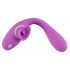 You2Toys - Vibrator cu 2 funcții pentru clitoris și vaginal - reîncărcabil (mov) 