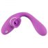 You2Toys - Vibrator cu 2 funcții pentru clitoris și vaginal - reîncărcabil (mov) 