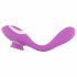 You2Toys - Vibrator cu 2 funcții pentru clitoris și vaginal - reîncărcabil (mov) 