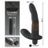 Degetul Obraznic Rebel - vibrator pentru prostată (negru)