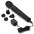 Le Wand Petite - vibrator de masaj exclusiv, cu acumulator (negru) 