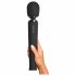 Le Wand Petite - vibrator de masaj exclusiv, cu acumulator (negru) 