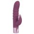 Vibrator G-spot cu stimulator clitoridian și acumulator - violet 