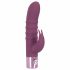 Vibrator G-spot cu stimulator clitoridian și acumulator - violet 