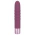 Vibrator G-spot cu stimulator clitoridian și acumulator - violet 