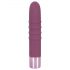 Vibrator G-spot cu stimulator clitoridian și acumulator - violet 