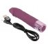 You2Toys Elegant Realistic - vibrator reîncărcabil și rezistent la apă (mov) 