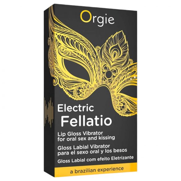 Orgie Electric Fellation - luciu de buze pentru furnicături (10ml)