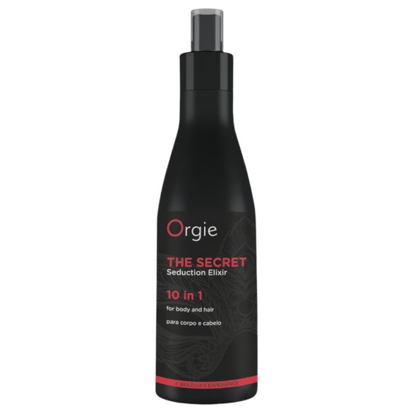 Orgie Secret Elixir - loțiune de corp și spray de păr cu feromoni pentru femei (200 ml)