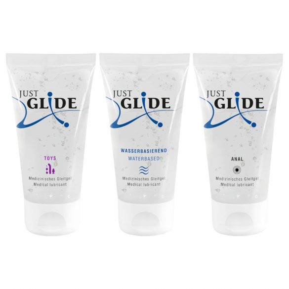 Set de lubrifiant Just Glide (3x50ml) 