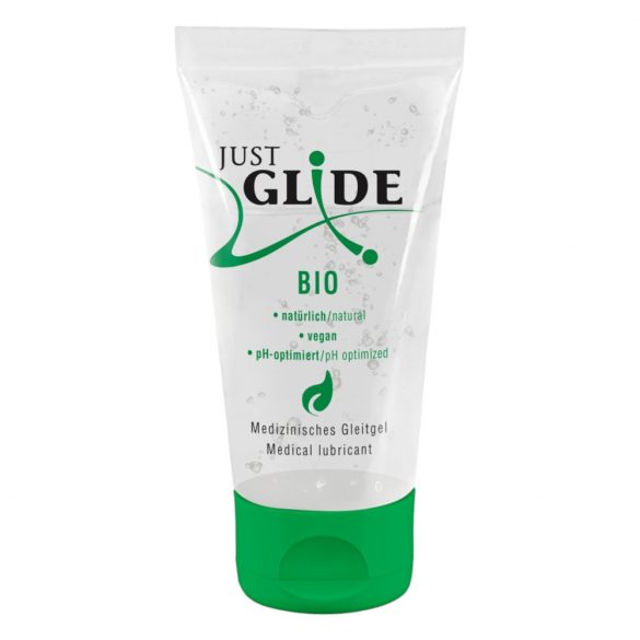 Just Glide Bio - lubrifiant vegan pe bază de apă (50ml) 