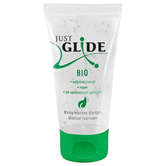 Just Glide Bio - lubrifiant vegan pe bază de apă (50ml) 