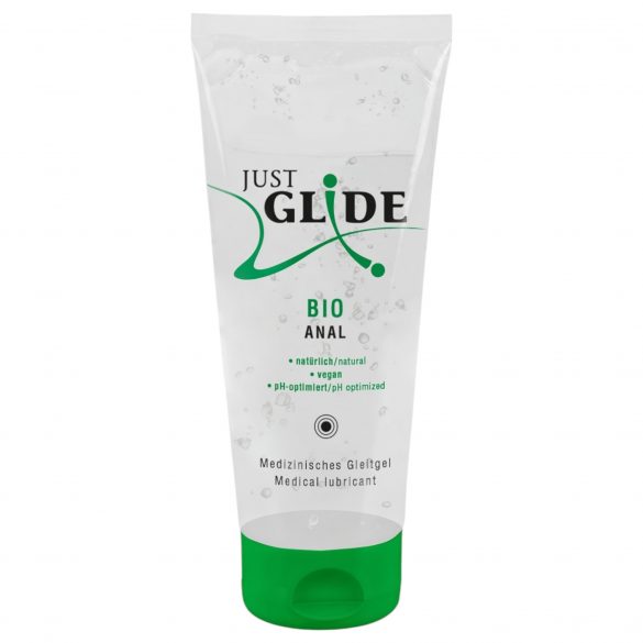 Just Glide Bio ANAL - lubrifiant vegan pe bază de apă (200ml) 