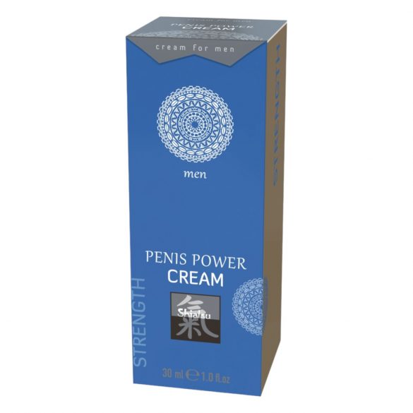 HOT Shiatsu Putere Penis - cremă intimă stimulatoare pentru bărbați (30ml)