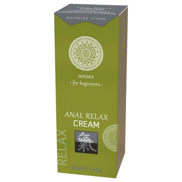 HOT Shiatsu Anal Relax - cremă lubrifiantă relaxantă pentru anus (50ml)