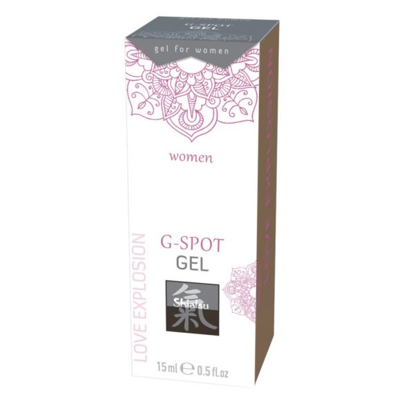 Gel intim stimulator pentru punctul G HOT Shiatsu (15ml) 