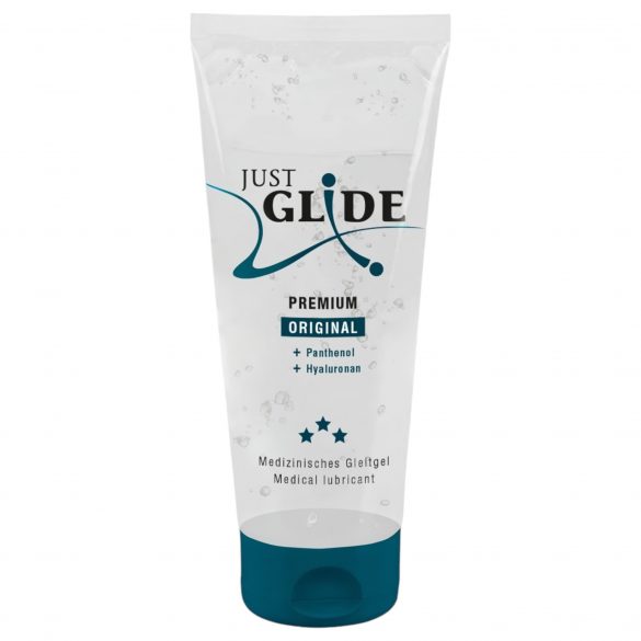 Just Glide Premium Original - lubrifiant vegan pe bază de apă (200ml) 