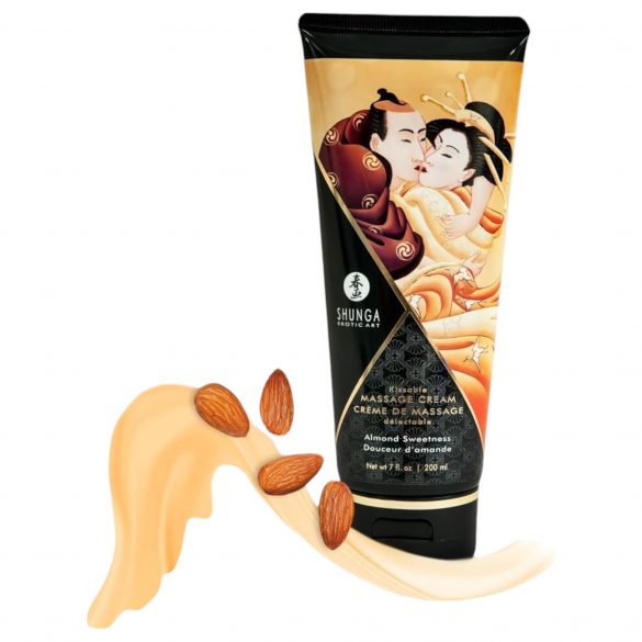 Crema de masaj Shunga - migdale dulci (200ml) 