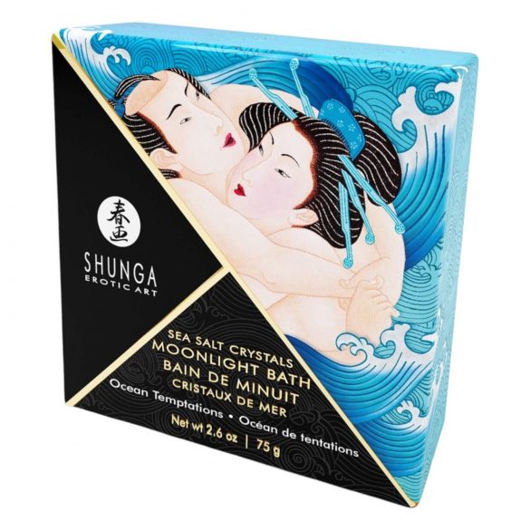 Cristale de baie Shunga Ocean Breeze cu minerale din Marea Moartă (75g) 