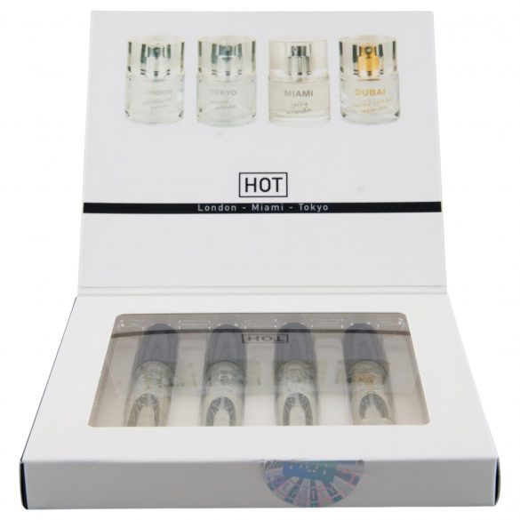 Pachet parfum HOT LMTD pentru femei (4x5ml) 