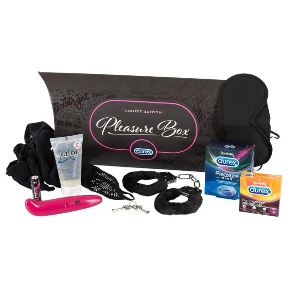 DUREX Cutie Plăcere - set vibrator (8 piese) 