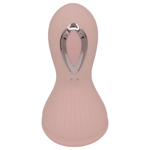 Lonely - vibrator pentru sâni cu funcție de aspirare și lingere, reîncărcabil și rezistent la apă (roz)