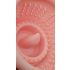 Lonely - vibrator de sân cu funcție de supt și lins, baterie încorporată, rezistent la apă (roz)