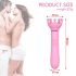 Sunfo - vibrator rotativ cu acumulator și punctul G (roz) 