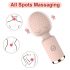 Sunfo Strawberry - mini vibrator de masaj impermeabil (roz)