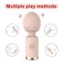 Sunfo Strawberry - mini vibrator de masaj impermeabil (roz)