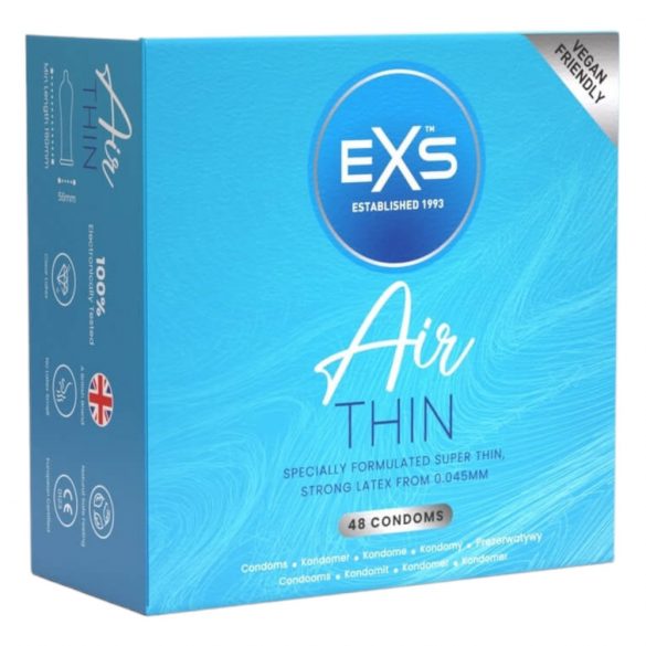 EXS Air Thin - prezervative din latex (48 buc.) 