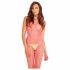 Rene Rofe - bodystocking din plasă (S-L) - roz 