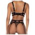 Mapalé - set de lenjerie sexy (negru) - L/XL