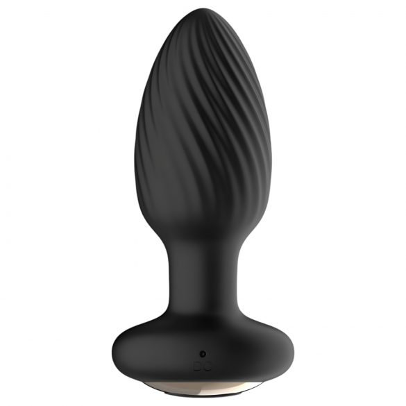 Funny Me 360 - cu baterie, rezistent la apă, vibrator anal radio (negru)