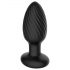 Funny Me 360 - cu baterie, rezistent la apă, vibrator anal radio (negru)