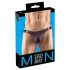 Svenjoyment - jockstrap cu inel metalic (negru) 