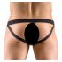 Svenjoyment - jockstrap cu inel metalic (negru)  - L/XL