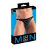 Tanga masculin cu strasuri Svenjoyment (negru) 