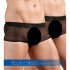 Svenjoyment - Set boxer transparent - negru (2 piese) S-L 