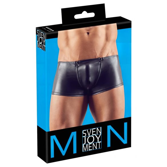 Boxeri Svenjoyment cu fermoar (negru)  - XL