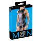 Svenjoyment - top masculin mat cu șiret lateral (negru) 